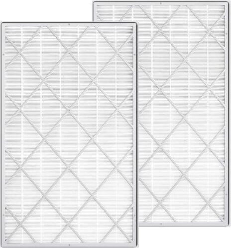 2 Pack HE601/HE602 H13 True HEPA Replacement Filters