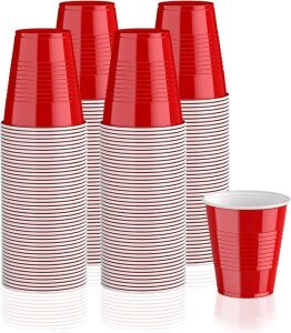 12 oz Disposable Plastic Cups, 240pc 