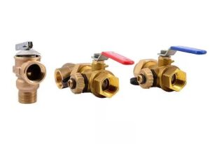 Cash Acme 3/4 in. FNPT Tankless Water Heater Valves Installation Kit