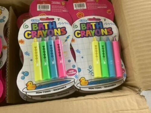 Case of (72) Bath Crayons, 4 Pack&nbsp;