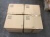 Lot of (4) Hearth & Hand with Magnolia&nbsp;Faux Leather Storage Bin 16" x 16"&nbsp; - 7
