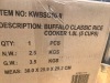 BUFFALO CLASSIC RICE COOKER 1.0L (5 CUP) - 6