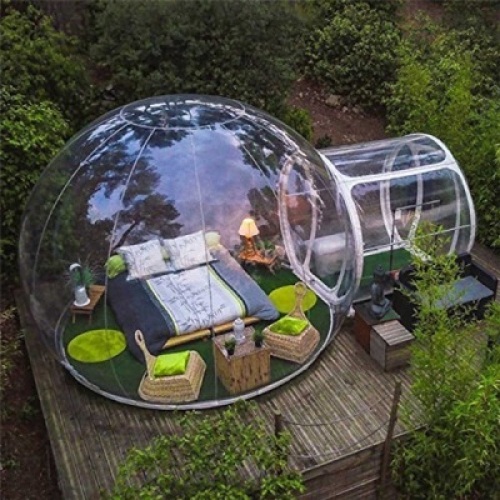 Clear Outdoor Single Tunnel Inflatable Bubble Tent&nbsp;