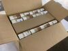 Case of Stackable Plastic Storage Containers 
