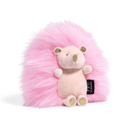 Case of (6) FAO Schwarz 6" Sparklers Pink Hedgehog Toy Plush
