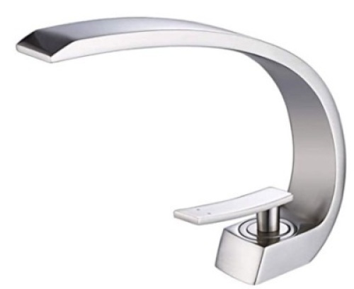 Wovier Brushed Nickel Bathroom Sink Faucet, Appears New, Sold as is