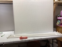 Store shevling peg board&nbsp;