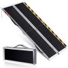 4ft Non-Slip Aluminum Folding Wheelchair Ramp