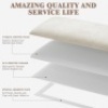 King size Upholstered Headboard, Wall Mounted & Peel and Stick Headboard, Soundproof DIY Wall Panels, Leather Head Board in Modern Design for Bedroom - 2