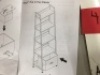 Furologee 5-Tier Narrow Ladder Bookshelf with Drawer, 55.6", Black Oak - 3