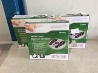 Lot of (3) Electronic Muscle Stimulator for Foot Circulation&nbsp;