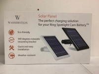Solar Panel for Ring Spotlight Cam Battery, Appears New, Sold as is