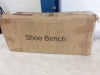Shoe Rack Storage Bench 