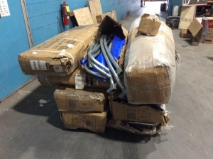 Pallet of Trampolines