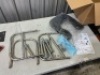 Shower stool with padded seat