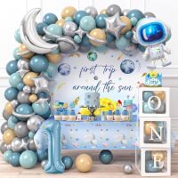 1st First Birthday Decorations for Boy
