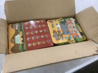 Case of (56) Road Trip Bingo Game Boards