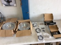 Power Stop Extreme Performance Drilled And Slotted Brake Rotors, Carbon Fiber + Ceramic Brake Pads&nbsp;& Brake Pad Wear Sensors