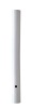 Lot of (5) Wellite 60" Fiberglass Lighting Poles, White - Appear New 