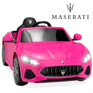 12V Licensed Maserati GranCabrio Ride On Sports Car w/ Remote Control, AUX, LED Lights 