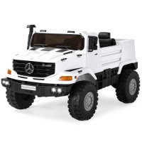 Kids 24V 2-Seater Mercedes-Benz Ride On SUV Truck w/ 3.7 MPH Max, Lights, AUX Port, Sounds