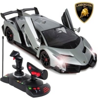 1/14 Scale Remote Control Car Lamborghini Veneno w/ Gravity Sensor, Engine Sounds, Lights
