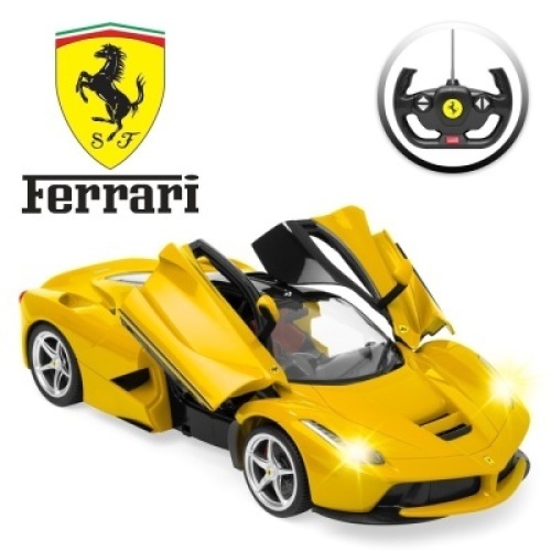 27MHz 1/14 Scale Kids Licensed Ferrari Model Remote Control Toy Car w/ 5.1 MPH Max Speed&nbsp;
