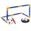 Air Power Light Up Hover Disk Soccer Set w/ Power Soccer, Pump, Ball, Goal&nbsp;