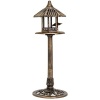 Standing Pedestal Bird Feeder, Outdoor Décor for Garden