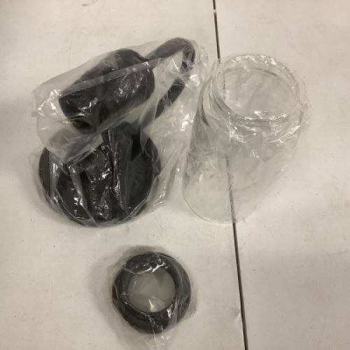 Glass Wall Sconce, E-Commerce Return, Sold as is