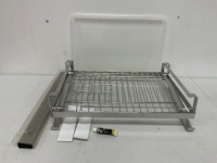 Wall Mount Dish Rack, E-Commerce Return, Sold as is