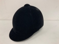 Velvet Equestrian Riding Hat, E-Commerce Return, Sold as is