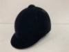 Velvet Equestrian Riding Hat, E-Commerce Return, Sold as is