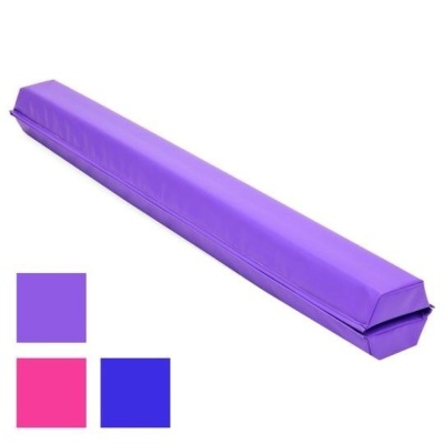 9ft Full Size Folding Floor Balance Beam for Gymnastics and Tumbling. Appears New