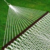 Cotton Rope 2-Person Double Hammock w/ Spreader Bars, Carrying Case. Appears New