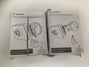 Lot of (2) Metal Mounts for Zmodo HD Camera, Appears New, Sold as is