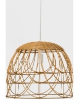 Opalhouse Rattan Pendant Lamp with 15 ft. Cord. NEW