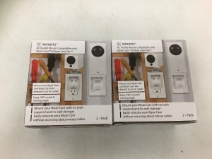 Lot of (2) AC Outlet Mount For Wyze Cam, Appears New, Sold as is