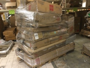 Pallet of Salvage BCP. Will Contain Broken and Incomplete Items for Parts and Repair