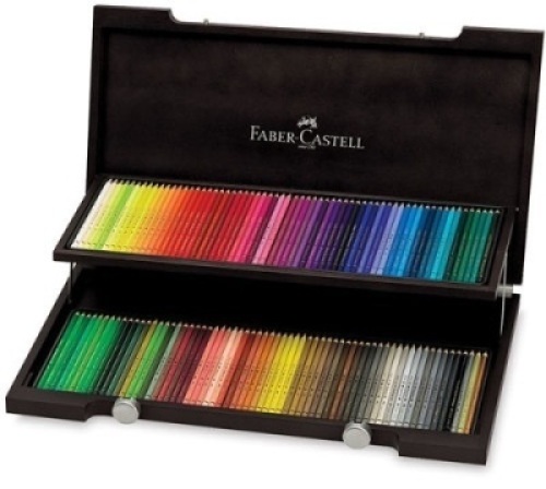 Faber-Castell Polychromos Pencil Set - Wood Box, Set of 120. $325 Retail Value&nbsp;NEW