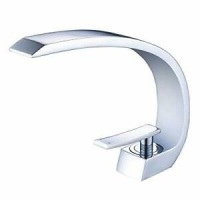 Wovier Chrome Bathroom Sink Faucet with Supply Hose