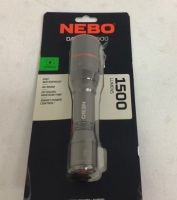 Nebo 1500 Lumen Rechargeable Flashlight, Works, E-Commerce Return, Sold as is