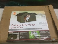 K&H Pet Products Outdoor Kitty House Extra-Wide Unheated&nbsp;