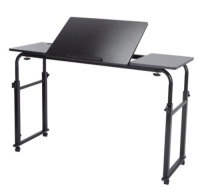 Adjustable Mobile Overbed Table, E-Commerce Return, No Manual,&nbsp;Sold as is