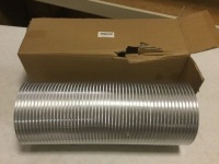 Awoco 8 Inches Diameter x 6 Feet Long Semi-Rigid Flexible Aluminum Duct. NEW