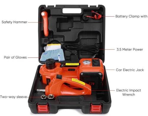 150W&nbsp;5 Ton 12V DC Automobile Electric Floor Jack&nbsp;and Emergency Equipment&nbsp;&nbsp;
