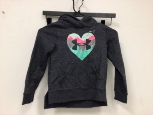 Under Armour Girls Hoodie, Size 5, Appears New, Sold as is