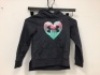 Under Armour Girls Hoodie, Size 5, Appears New, Sold as is