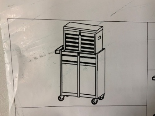 Tool Cabinet, E-Comm Return, Missing Handle