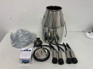 Automatic Electric Portable Milk 25L Vacuum Pulsation, E-Comm Return, Untested